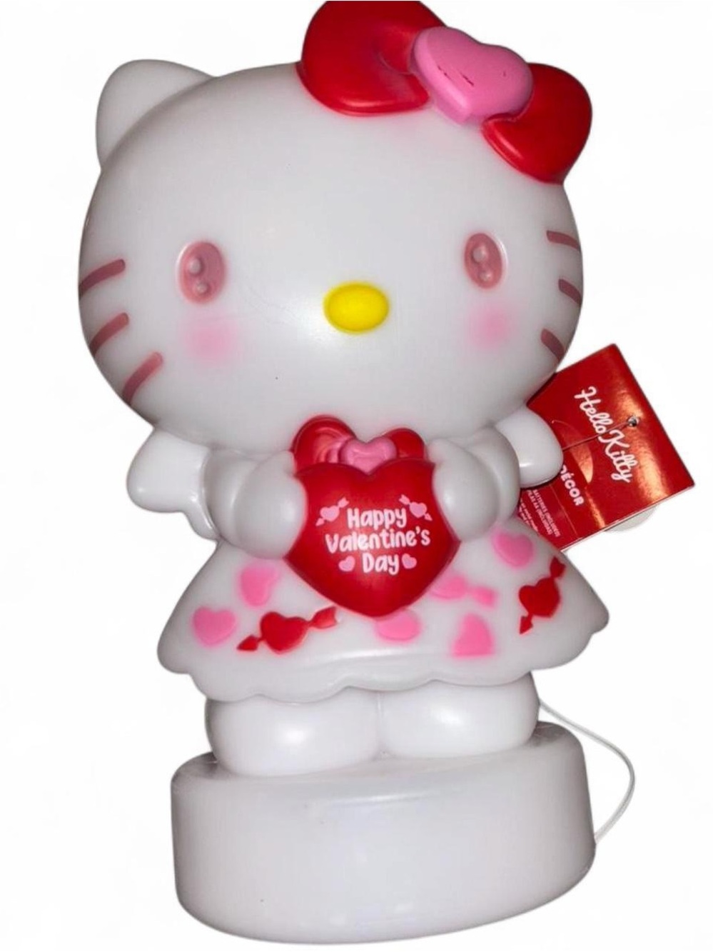 Hello Kitty Sanrio Valentine’s Day blowmold BNWT